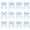 #198-Blue, variant on Cheapark 12 pieces Christmas bow knot hanging ornaments set, assorted festive ribbon bow decorative pendants pack, for tree gift wreath home holiday party decoration