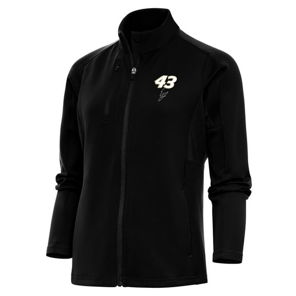 Women's Antigua  Black Erik Jones Generation Full-Zip Jacket