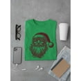 thumbnail image 3 of Jolly Vibes Santa - Christmas Holiday T-shirt Men's, 3 of 3