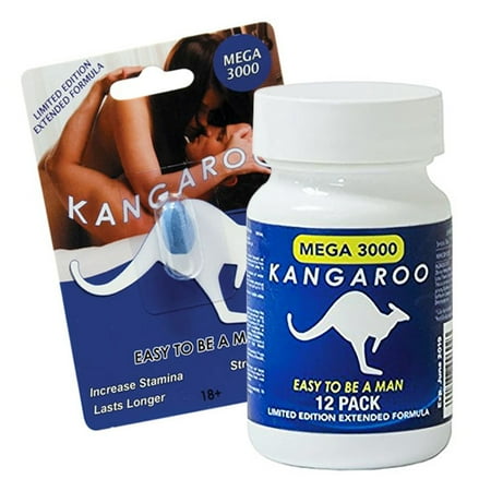 Kangaroo For Him MEGA 3000 | Performance Enhancement Herbal Supplement