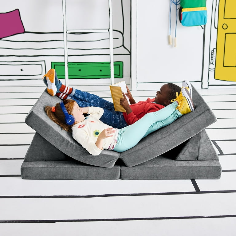 Yourigami Play Lounger, Fossil Grey - Walmart.com