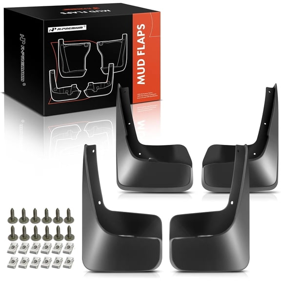 A-Premium Splash Guard Mud Flaps Replacement for Chrysler Town & Country 2011-2017 Grand Caravan 2011-2019 (without Running Boards) 4-PC Set