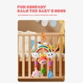 thumbnail image 4 of Plumora Plush Pull Toy with Rattle Sounds - Car Seat & Stroller Hanging, Crib Toys, Soft Stuffed Animal, Engaging Sensory Play, Lightweight, Safe Non-Toxic., 4 of 8