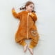 thumbnail image 4 of Cowsor Onepiece Romper Baby Boy Girl Newborn Zip Up Plush Outfit Long Sleeve Set, 4 of 7