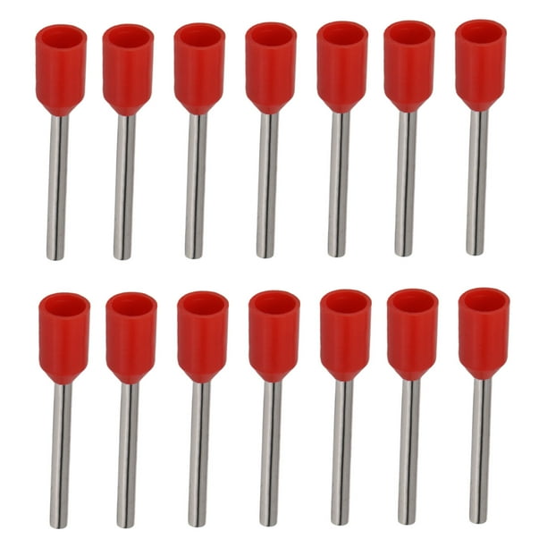 1000pcs Terminales De Férulas Aisladas Kit De Conector De Ferrule De Alambre De Ferrule De Cobre Terminal De Alambre De Engarzado Aislado Para Alambre Eléctrico AWG 22