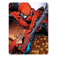 Marvel Spider-Man Throw Blanket, Web Swing, 45x60, Multicolor, 100% Polyester, 1 Each