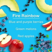 Little Trees Air Freshener Fire Rainbow Fragrance 3-Pack