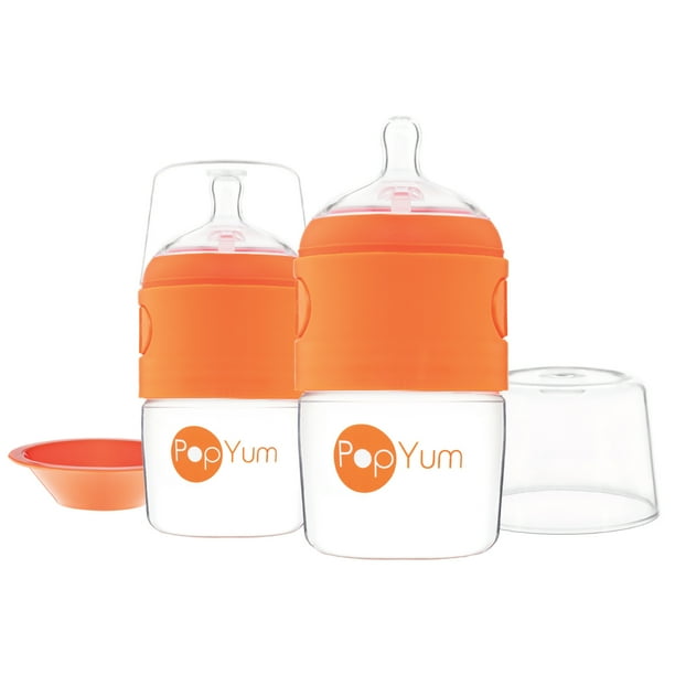 Popyum Biberón Anticólico Para Mezclar Fórmula 5oz/150ml 2pz POPYUM 5oz 2pack PopYum