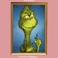 thumbnail image 2 of Women's Dr. Seuss Framed Grinch Painting  Graphic T-Shirt, 2 of 3