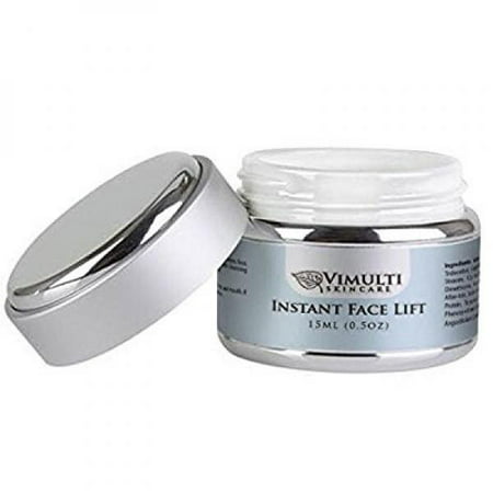 Vimulti Instant Face Lift Facial Treatment with ANTI AGING skin care MOISTURIZER Reduce Forehead Wrinkles, Neck Wrinkles. Best Eye Cream Eye Serum and Wrinkle Filler for TOTAL SKIN (Best Otc Retinol Products)
