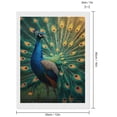 thumbnail image 2 of Diamond Art Kit for Adults, Majestic Bird Vibrant Feathers Display Diamond Painting for Adults Beginners, 5D DIY Diamond Art Painting Kits, Colorful Diamond Painting Craft for Home Decor 12x16, 2 of 7