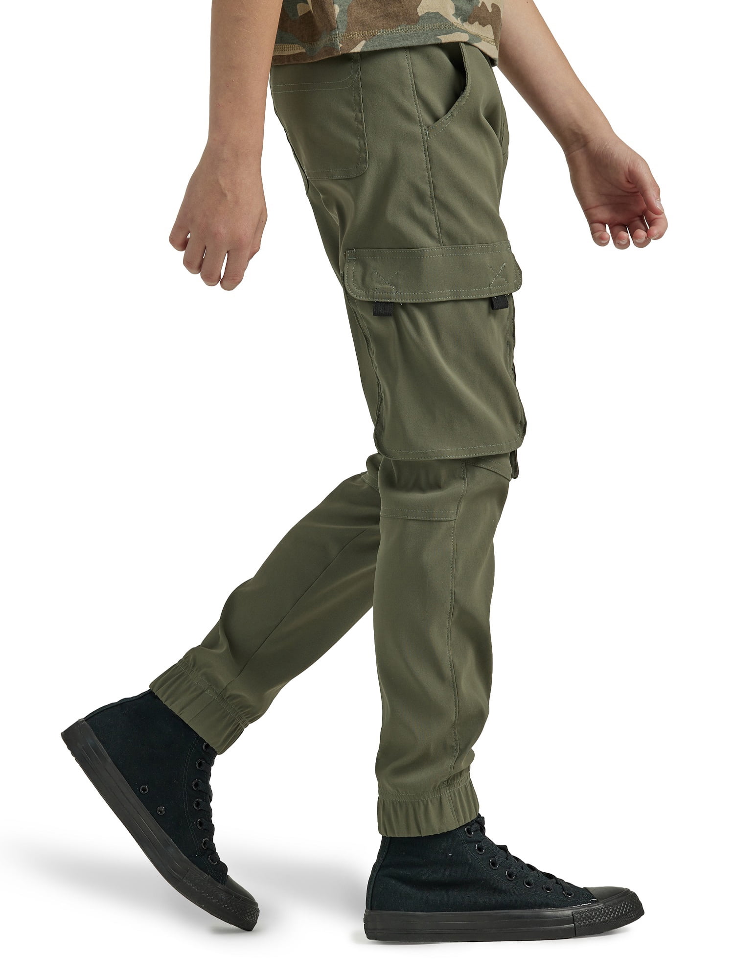 Wrangler® Boys Pull-On Cargo Jogger Pants, Sizes XS-XL