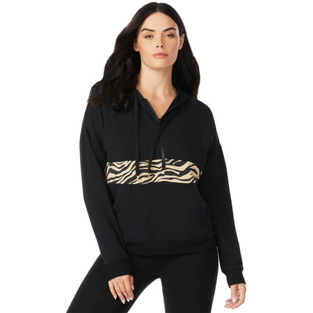 Must Have Sofia Jeans by Sofia Vergara Long Sleeve Hooded Solid Zebra ...