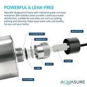 64,000 Grains Water Softener with 12 GPM Quantum UV Sterilizer System and Triple Purpose Carbon Pre-Filter, for 4+ bathrooms