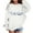 a-White668112, variant on FINALGANG Girls Oversized Crewneck Sweatshirt Kids Cartoon Starfish Seashell Print Casual Loose Fit Long Sleeve Pullover Top For Daily Wear Cozy Top