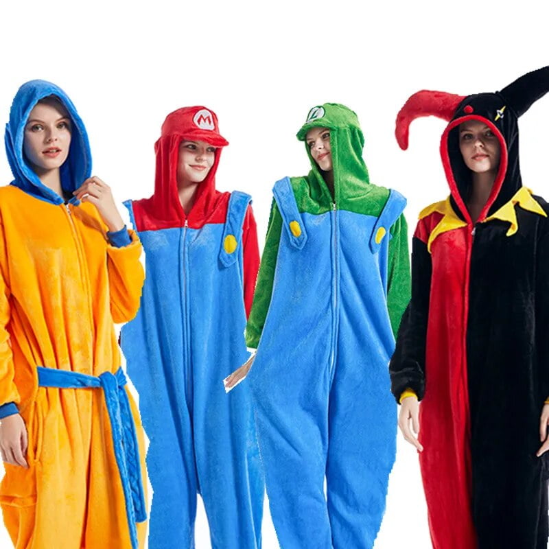 Mobbunny Mameluco Mullido Para Mujer, Pijama Con Capucha Para El Hogar,  Color Morado