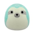 thumbnail image 2 of (2 pack) Squishmallows 12 inch Aqua the Aqua Sloth with White Sparkle Belly - Child's Ultra Soft Plush Toy, 2 of 8