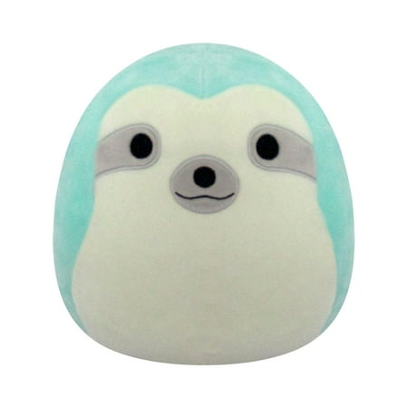 Squishmallows 12 inch Aqua the Aqua Sloth with White Sparkle Belly - Child's Ultra Soft Plush Toy