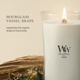 thumbnail image 4 of WoodWick Large Hourglass Fireside Candle, Premium Soy Blend Wax, Crackles as it burns, Perfect for Gifting, 21oz, 4 of 8
