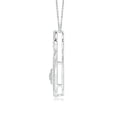 thumbnail image 2 of ANGARA Natural Cluster Diamond Infinity Heart Pendant in 14K White Gold for Women (Size-1.35mm| Color-K| Clarity-I3) | April Birthstone, Anniversary, Jewelry Gift for Women | Natural Diamond Necklace, 2 of 7