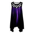 thumbnail image 6 of QUNYINEY Summer Sundresses for Women Beach Casual Graphic Sleeveless Midi Tank Dress Loose Fit Beach Crew Neck Drop Shoulder Cutout Dresses, 6 of 6