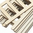 thumbnail image 3 of Escalera para casa de muñecas de 20 piezas, muebles de madera en miniatura sin pintar, decoración, Mini adorno para casa, 3 of 6