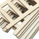 thumbnail image 3 of Escalera para casa de muñecas de 20 piezas, muebles de madera en miniatura sin pintar, decoración, Mini adorno para casa, 3 of 6
