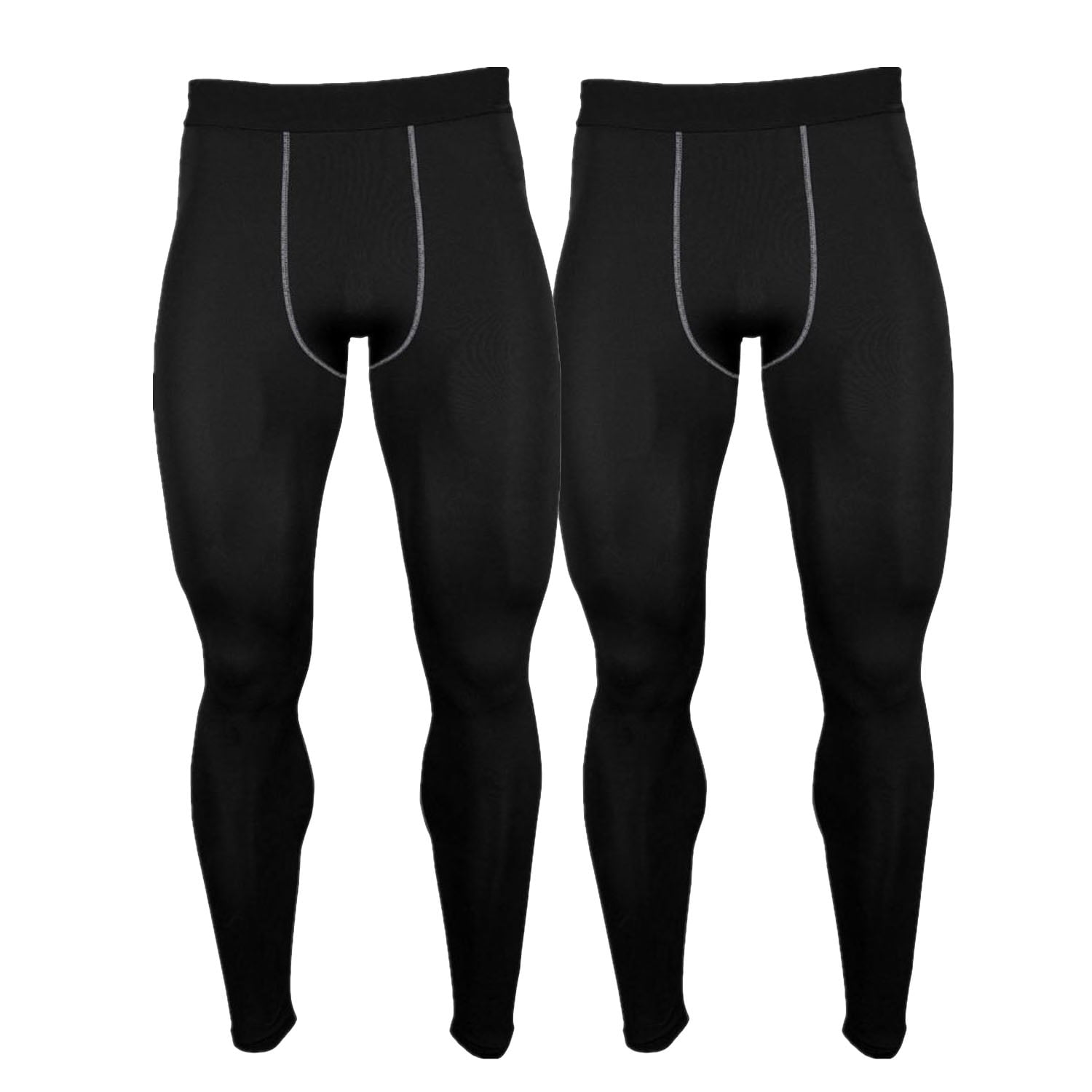 LANBAOSI Mens Leggings Workout Running Compression Pants for Sports Yoga Summer Gym Pants Size