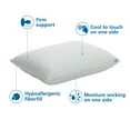 thumbnail image 2 of Mainstays Cooling Bed Pillow, Standard/Queen - Firm, Dual-Sided Cool or Comfy Pillow Cover (2 Count), 2 of 7