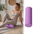 thumbnail image 5 of Foam Roller For Exercise, Textured Foam Roller For Yoga And Fitness, Foam Roller For Home Workout,Purple - 30Cm, 5 of 5