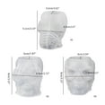 thumbnail image 3 of 3 Styles Skull Flowerpot Silicone Mold Pen Holder Ornaments Mold Resin Epoxy Clay Craft DIY Ornament Jewelry Making Tool, 3 of 8