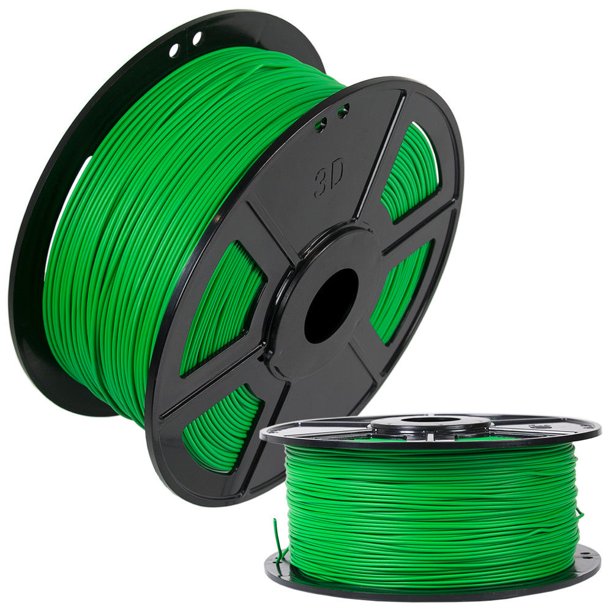 WYZworks Soft Flexible PLA 1.75mm (Green) 3D Printer Filament 1kg / 2