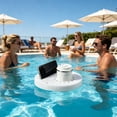 thumbnail image 5 of Floating Drink Tray for Pool, Non Inflatable EVA Foam Tray with Phone Slot and Cup Holders, Heavy Duty Refreshment Caddy for Swimming Pool Beach Outdoor Party, 5 of 6