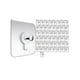 thumbnail image 1 of Wall Hangers Without Nails, Wall Hooks for Hanging, 50 Packs Adhesive Wall Hooks, Picture Hangers f, 1 of 5