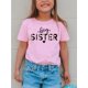 thumbnail image 1 of Camiseta informal de manga corta con estampado de HERMANA MAYOR para niñas, ideal como regalo de verano, cómoda camiseta de manga corta con cuello redondo, perfecta para uso informal de verano., 1 of 6