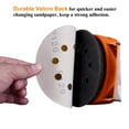 thumbnail image 4 of 5-Inch 8-Hole Hook and Loop Sanding Discs 120-Grit Random Orbit Sandpaper, 100-Pack, 4 of 7