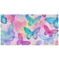 thumbnail image 2 of Butterflies Painting 3 Ring Binders 1.5 inch Hardcover File Folders with Interior Pockets A4 Size Organizer for School Office Hospital, 2 of 8