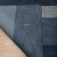 thumbnail image 4 of Rugsotic Carpets Handmade Rugs Hand Knotted Loom Rectangle 5'7''x7'10'' Blue Light Blue Wool for Indoor Use, 4 of 7
