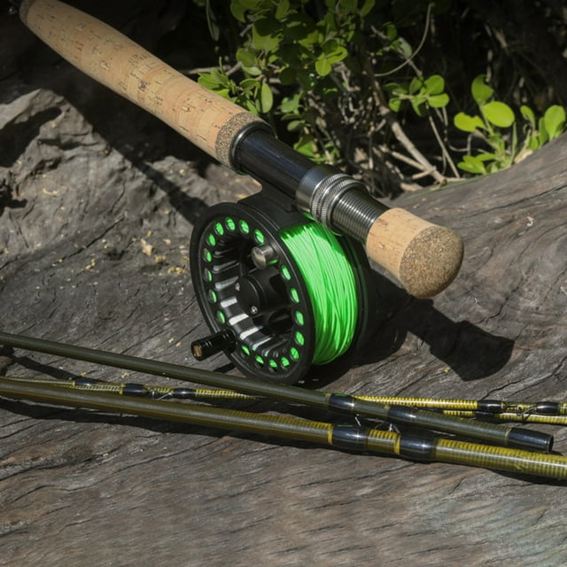 MENGQI Spinning Rod,Kit Fly Reel Fly Kit Set 42 Pieces Rod And Reel Carbon Fly Set Fly Combo Set 42 Huiop