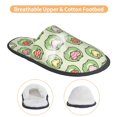 thumbnail image 3 of Balery Cute Chubby Frog Pantuflas de Casa de Felpa Silenciosas con Diseño Estampado, Zapatillas Cómodas Antideslizantes de Algodón para Interior-Large, 3 of 8