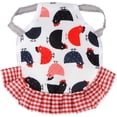 thumbnail image 2 of Chicken Saddle, 2 Pieces Chicken Saddle Hen Apron Wings Spring Guard Elastic Protection Pet Poultry Accessories (8.7 X 6.7 Inches) (1 # A), 2 of 6