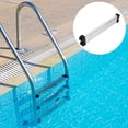 thumbnail image 1 of CHICHUMID Replacement Steps for Pool 1Pack Metal Ladder Step with Nonskid Texture Silver, 1 of 8