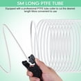 thumbnail image 4 of Tubo de teflón PTFE Lumanious de 5 m con cortador y conexión de 2,5 mm de diámetro interno y 4 mm de diámetro externo, 4 of 7