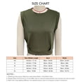thumbnail image 1 of Blusa sin mangas de color liso, blusa sin mangas de cuello redondo Blusa sin mangas de cuello redondo Blusa sin mangas de cuello redondo La mejor en su clase, 1 of 3