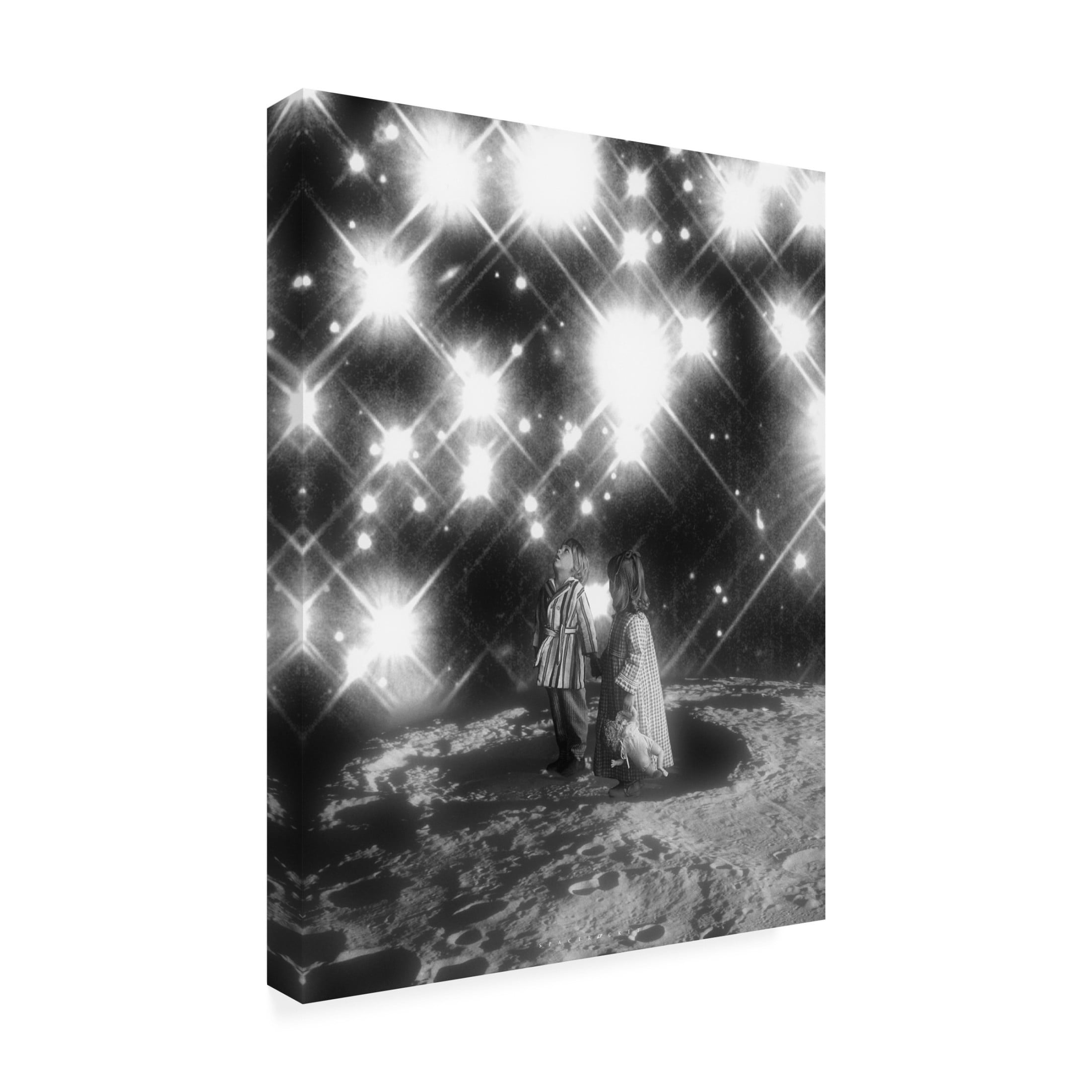 Trademark Fine Art spacerocket art 542 Canvas Wall Art