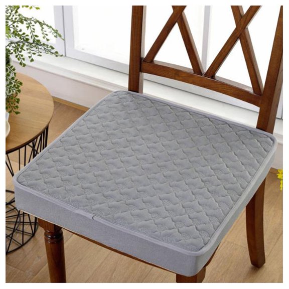 Garden chair seat cushion, soft comfortable seat cushion, square seat cushion, washable and removable for home, office, garden