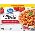 thumbnail image 2 of Macaroni au bœuf copieux et sain avec sauce tomate Great Value 1&nbsp;kg, 2 of 5