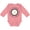 Mauve, variant on Inktastic I Love Volleyball Sports Girls Long Sleeve Baby Bodysuit