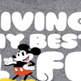 thumbnail image 3 of Mickey & Friends - Living My Best Life - Toddler And Youth Long Sleeve Graphic T-Shirt, 3 of 5