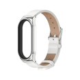 thumbnail image 1 of Correa Para Xiaomi Mi Band 8/9/10 Piel Y Acero Inox +1 Mica, 1 of 5